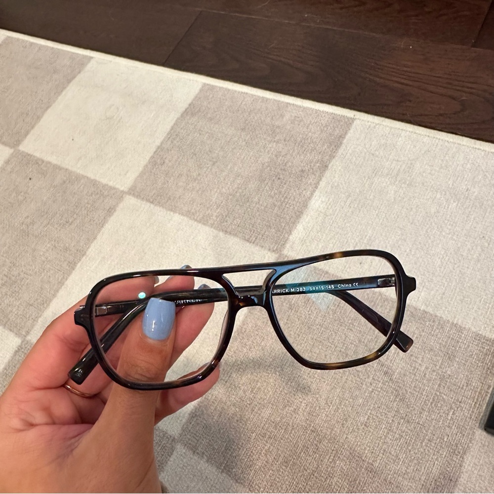 Warby Parker Carrick blue light glasses